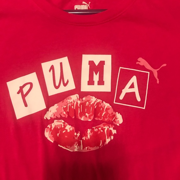Puma, pink t-shirt, X-Large. - Picture 3 of 8